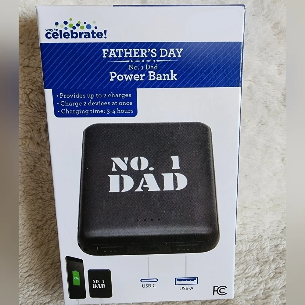 NWT Black Power Bank 